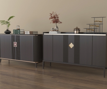 New Chinese Style Entrance Cabinet-ID:175847059