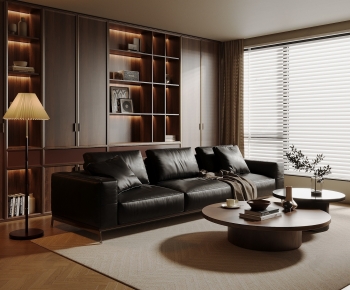 Modern A Living Room-ID:550287013