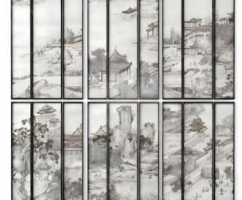 New Chinese Style Partition-ID:109039076