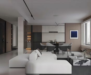 Modern A Living Room-ID:571481944