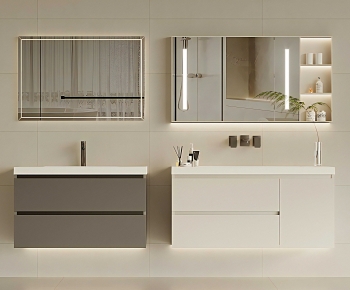 Modern Bathroom Cabinet-ID:628967052