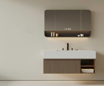 Modern Bathroom Cabinet-ID:858620881