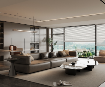 Modern A Living Room-ID:264342076