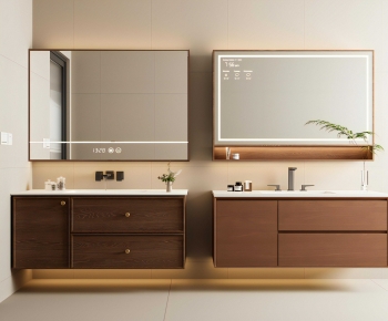 Modern Bathroom Cabinet-ID:520387895