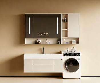 Modern Bathroom Cabinet-ID:518186097