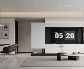 Modern A Living Room-ID:308351048