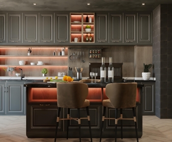 Modern Open Kitchen-ID:740307091