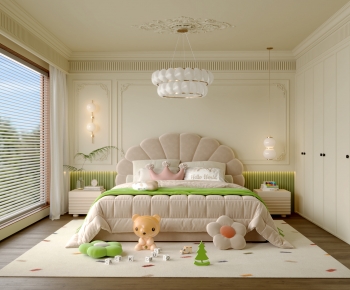 French Style Girl's Room Daughter's Room-ID:991709225