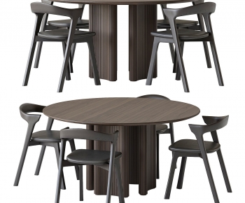 Modern Dining Table And Chairs-ID:649945027