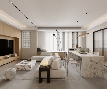 Modern A Living Room-ID:805731069