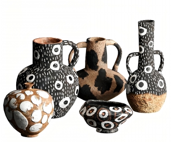 Wabi-sabi Style Clay Pot-ID:479753972