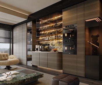 Modern A Living Room-ID:742105017