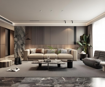 Modern A Living Room-ID:706196072