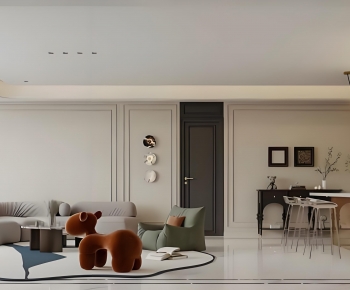 Modern A Living Room-ID:134211063