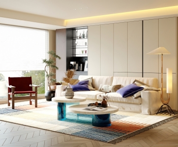 Modern A Living Room-ID:185992963