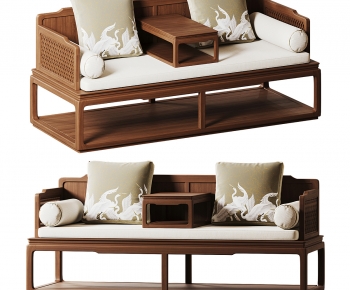 New Chinese Style A Sofa For Two-ID:544497972