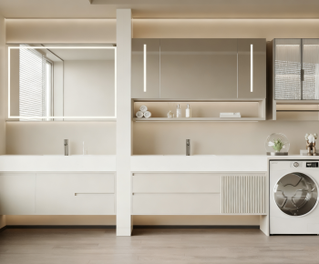 Modern Bathroom Cabinet-ID:860435962