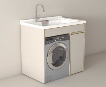 Modern Laundry Cabinet-ID:565275919