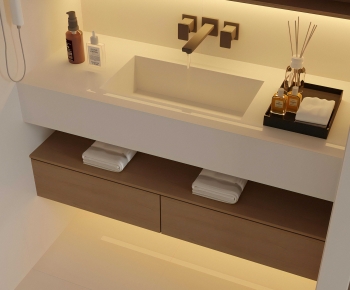 Modern Bathroom Cabinet-ID:342320923
