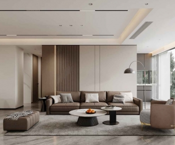 Modern A Living Room-ID:527589086