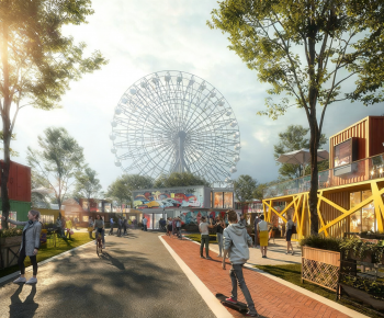 Modern Commercial Street-ID:160304079