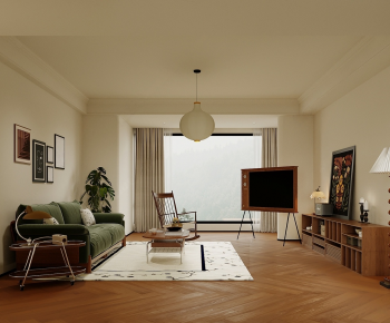 Modern A Living Room-ID:520112995