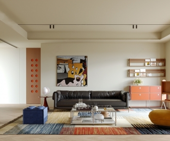 Modern A Living Room-ID:637310036