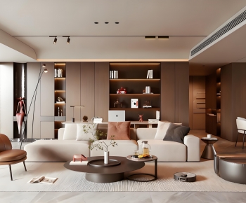 Modern A Living Room-ID:270895008