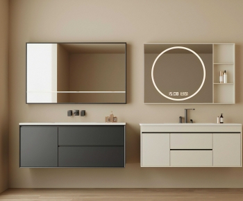 Modern Bathroom Cabinet-ID:103214036