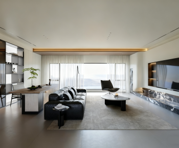 Modern A Living Room-ID:938410886