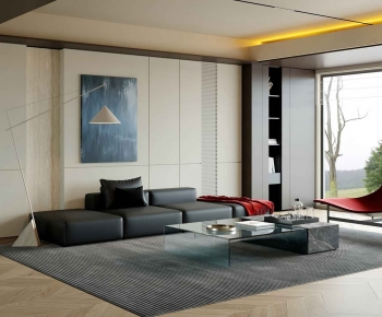 Modern A Living Room-ID:634437083