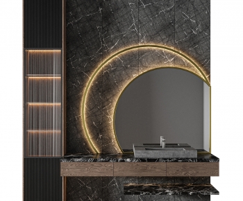 Modern Bathroom Cabinet-ID:441838031