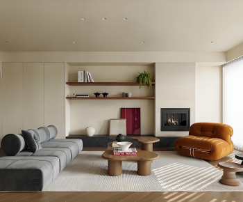 Modern A Living Room-ID:647037039