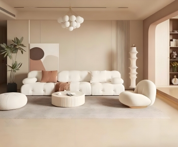 Modern A Living Room-ID:446022997