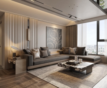 Modern A Living Room-ID:942020899