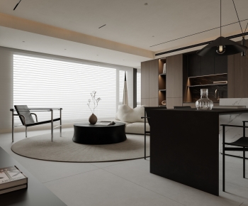 Modern A Living Room-ID:155919081