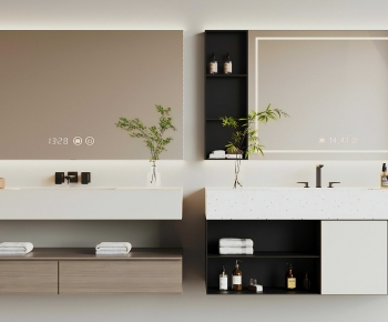 Modern Bathroom Cabinet-ID:299566981