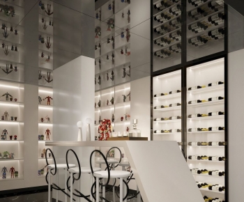 Modern Wine Cellar/Wine Tasting Room-ID:447878839