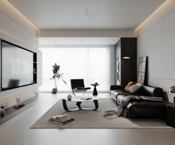 Modern A Living Room-ID:684329034