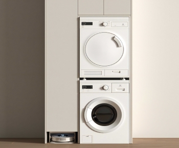 Modern Laundry Cabinet-ID:142366896