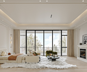 French Style Bedroom-ID:412859925