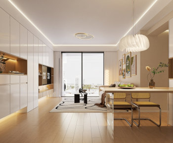 Modern A Living Room-ID:885186917