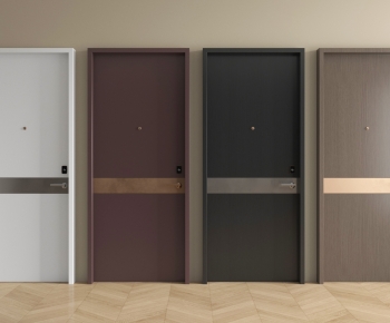 Modern Single Door-ID:228760964