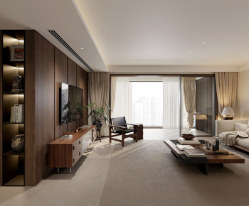 Modern A Living Room-ID:276325942