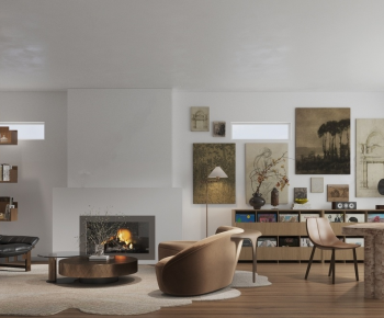 Modern A Living Room-ID:991759062