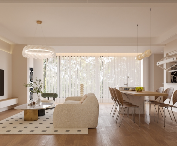 Modern A Living Room-ID:885437971