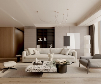 Modern A Living Room-ID:723776104