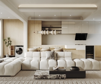 Modern A Living Room-ID:964723114