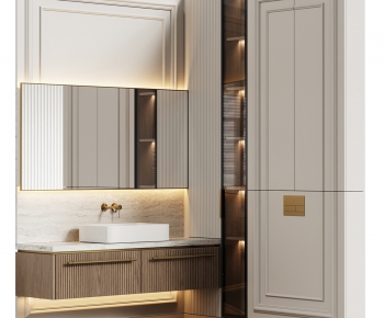 Modern Bathroom Cabinet-ID:425102951