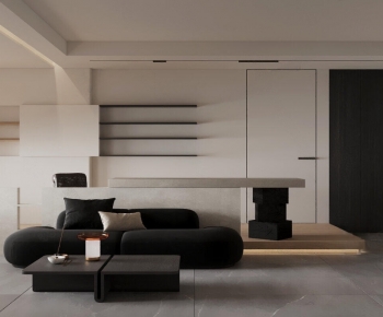 Modern A Living Room-ID:288501022